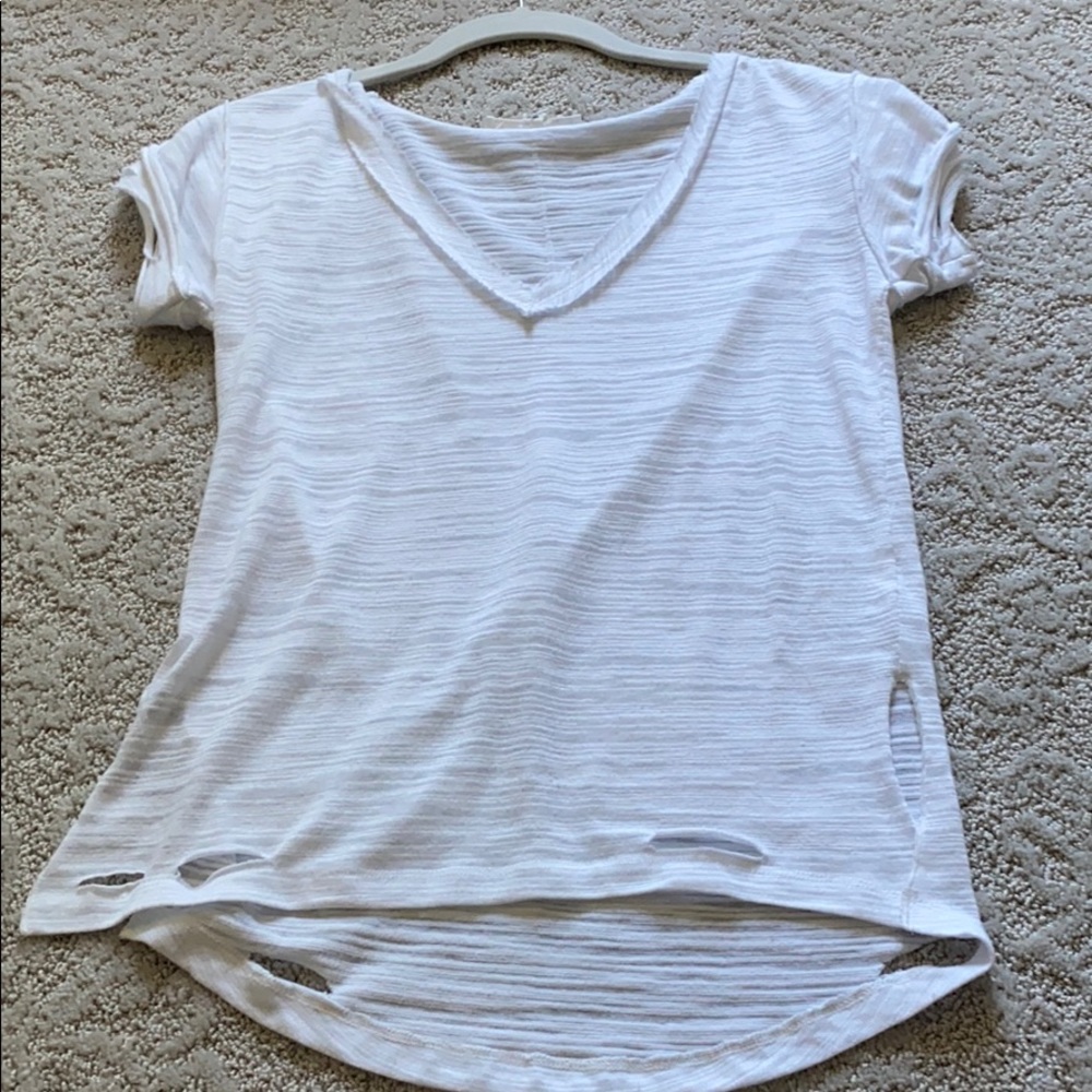 V-neck top